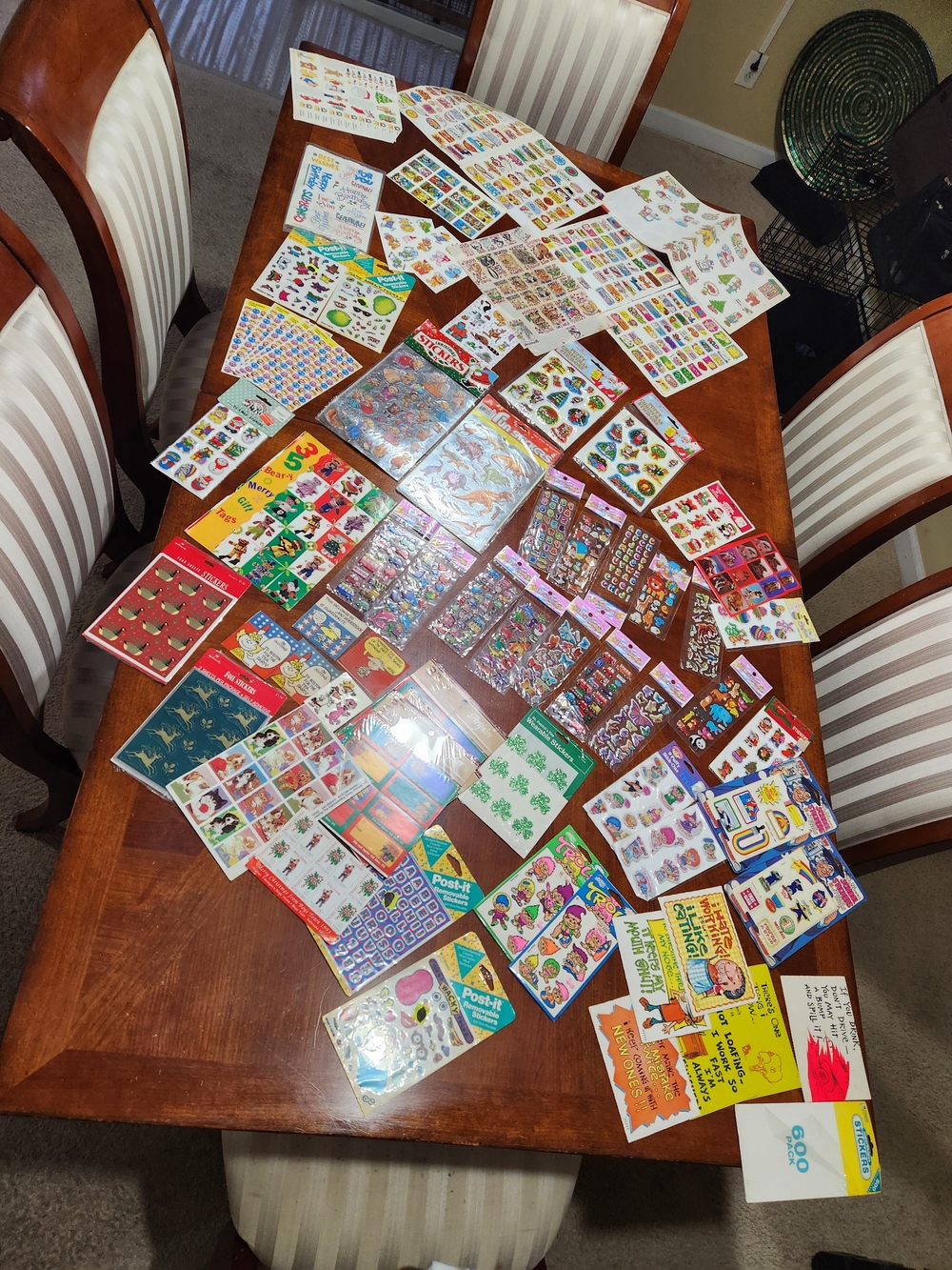 New Vintage Sticker Collection